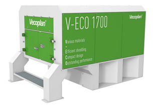 Vecoplan's V-ECO shredder